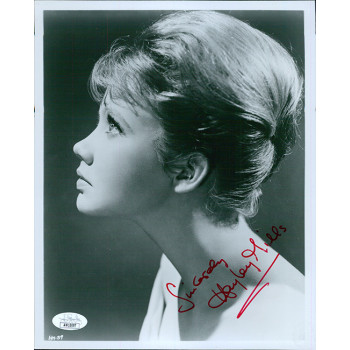 Hayley Mills Actress Signed 8x10 Glossy Photo JSA Authenticated