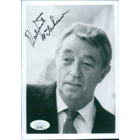 Robert Mitchum Actor Signed 5x7 Glossy Photo JSA Authenticated Robert Mitchum Actor Signed 5x7 Glossy Photo JSA Authenticated