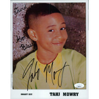 Tahj Mowry Smart Guy Signed 8x10 Cardstock Photo JSA Authenticated Tahj Mowry Smart Guy Signed 8x10 Cardstock Photo JSA Authenticated