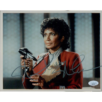 Nichelle Nichols Star Trek Signed 8x10 Glossy Photo JSA Authenticated Nichelle Nichols Star Trek Signed 8x10 Glossy Photo JSA Authenticated