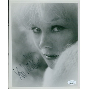 Kim Novak Movie Actress Signed 8x10 Glossy Photo JSA Authenticated