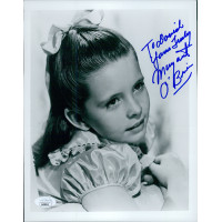 Margaret O'Brien Actress Signed 8x10 Glossy Photo JSA Authenticated Margaret O'Brien Actress Signed 8x10 Glossy Photo JSA Authenticated