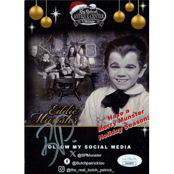 Butch Patrick The Munsters Signed 5x7 Matte Photo JSA Authenticated Butch Patrick The Munsters Signed 5x7 Matte Photo JSA Authenticated
