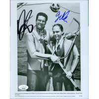 Penn Jillette and Teller Magicians Signed 8x10 Glossy Photo JSA Authenticated Penn Jillette and Teller Magicians Signed 8x10 Glossy Photo JSA Authenticated