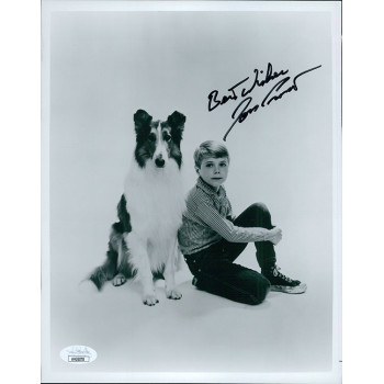 Jon Provost Lassie Actor Signed 8x10 Glossy Photo JSA Authenticated Jon Provost Lassie Actor Signed 8x10 Glossy Photo JSA Authenticated