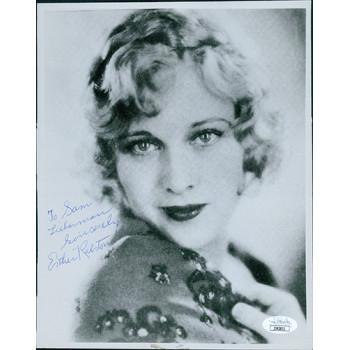 Esther Ralston Actress Signed 8x10 Glossy Photo JSA Authenticated Esther Ralston Actress Signed 8x10 Glossy Photo JSA Authenticated