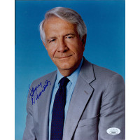 Harry Reasoner ABC World News Anchor Signed 8x10 Matte Photo JSA Authenticated Harry Reasoner ABC World News Anchor Signed 8x10 Matte Photo JSA Authenticated
