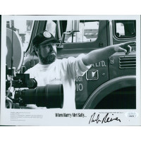 Rob Reiner When Harry Met Sally Signed 8x10 Glossy Promo Photo JSA Authenticated Rob Reiner When Harry Met Sally Signed 8x10 Glossy Promo Photo JSA Authenticated