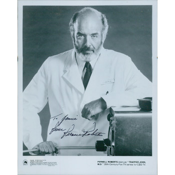 Pernell Roberts Trapper John Signed 8x10 Glossy Promo Photo JSA Authentic Kinks Pernell Roberts Trapper John Signed 8x10 Glossy Promo Photo JSA Authentic Kinks