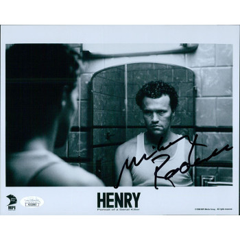 Michael Rooker Henry: Portrait of a Serial Killer Signed 8x10 Photo JSA Authen Michael Rooker Henry: Portrait of a Serial Killer Signed 8x10 Photo JSA Authen