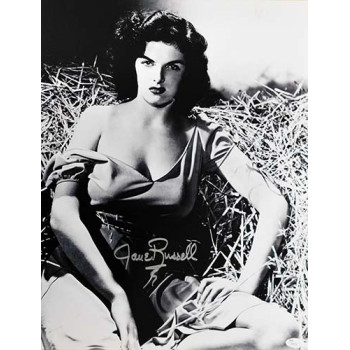 Jane Russell Signed 16x20 Matte Photo JSA Authenticated