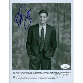 Bob Saget America's Funniest Home Videos Signed 7x9 Glossy Photo JSA Authentic