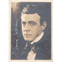 Monroe Salisbury Silent Film Actor Signed 5x7 Vintage Photo JSA Authenticated