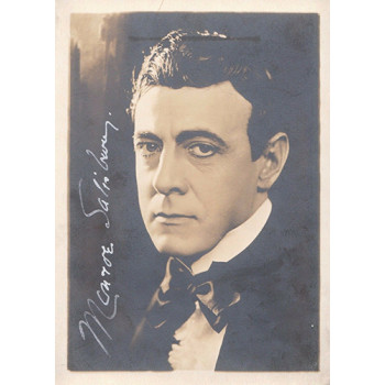 Monroe Salisbury Silent Film Actor Signed 5x7 Vintage Photo JSA Authenticated