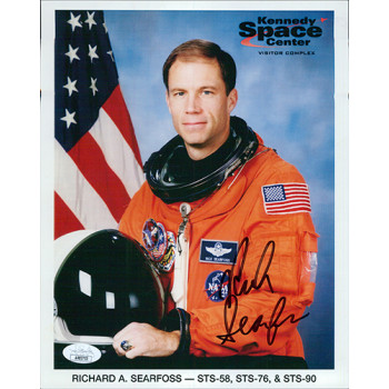 Richard A. Searfoss Astronaut Signed 8x10 Cardstock Photo JSA Authenticated Richard A. Searfoss Astronaut Signed 8x10 Cardstock Photo JSA Authenticated