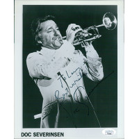Doc Severinsen The Tonight Show Band Signed 8x10 Glossy Photo JSA Authenticated Doc Severinsen The Tonight Show Band Signed 8x10 Glossy Photo JSA Authenticated
