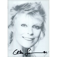 Elke Sommer Actress Signed 4.25x5.75 Cardstock Photo JSA Authenticated Elke Sommer Actress Signed 4.25x5.75 Cardstock Photo JSA Authenticated