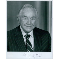 Maurice Stans Secretary of Commerce Signed 8x10 Promo Photo JSA Authenticated Maurice Stans Secretary of Commerce Signed 8x10 Promo Photo JSA Authenticated