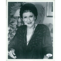 Jean Stapleton Actress Signed 8x10 Cardstock Photo JSA Authenticated Jean Stapleton Actress Signed 8x10 Cardstock Photo JSA Authenticated