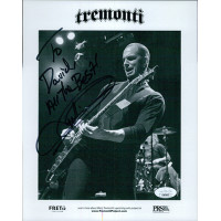 Mark Tremonti Guitarist Signed 8x10 Cardstock Promo Photo JSA Authenticated Mark Tremonti Guitarist Signed 8x10 Cardstock Promo Photo JSA Authenticated