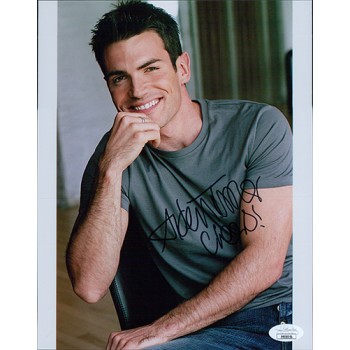 Aiden Turner Actor Signed 8x10 Matte Photo JSA Authenticated