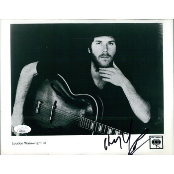 Loudon Wainwright III Musician Signed 8x10 Glossy Photo JSA Authenticated Loudon Wainwright III Musician Signed 8x10 Glossy Photo JSA Authenticated