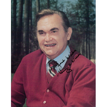 George Wallace Alabama Governor Signed 8x10 Card Stock Photo JSA Authenticated