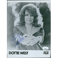 Dottie West Country Singer Signed Cut 7.5x10 Glossy Photo JSA Authenticated Dottie West Country Singer Signed Cut 7.5x10 Glossy Photo JSA Authenticated