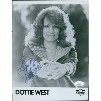 Dottie West Country Singer Signed Cut 7.5x10 Glossy Photo JSA Authenticated Dottie West Country Singer Signed Cut 7.5x10 Glossy Photo JSA Authenticated
