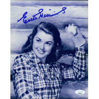 Esther Williams Actress Signed 8x10 Glossy Photo JSA Authenticated Esther Williams Actress Signed 8x10 Glossy Photo JSA Authenticated