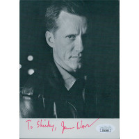 James Woods Actor Signed 5x7 Cardstock Photo JSA Authenticated Personalized James Woods Actor Signed 5x7 Cardstock Photo JSA Authenticated Personalized