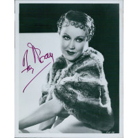 Fay Wray Signed Vintage 8x10 Original B&W Photo JSA Authenticated Fay Wray Signed Vintage 8x10 Original B&W Photo JSA Authenticated