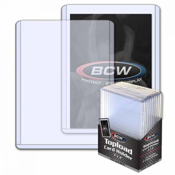 BCW 3x4 Thick Card Topload Holder 108 PT. (10-Count)