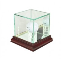 Deluxe real glass golf ball display