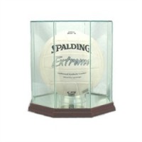 Deluxe real glass volleyball display