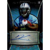 Kenjon Barner Panthers Signed 2013 Bowman Sterling Refractor Card #BSA-KB /99 Kenjon Barner Panthers Signed 2013 Bowman Sterling Refractor Card #BSA-KB /99