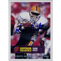 Mario Bates Arizona State Sun Devils 1994 Superior Rookies Autographed Card /5000 #24 Mario Bates Arizona State Sun Devils 1994 Superior Rookies Autographed Card /5000 #24