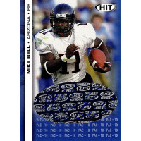 Mike Bell Arizona Wildcats Signed 2006 SAGE HIT Football Card #PAC-9 42/50 Mike Bell Arizona Wildcats Signed 2006 SAGE HIT Football Card #PAC-9 42/50
