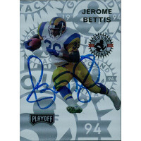 Jerome Bettis Los Angeles Rams Signed 1994 Playoff Card #246 JSA Authenticated Jerome Bettis Los Angeles Rams Signed 1994 Playoff Card #246 JSA Authenticated