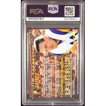 Jim Everett Los Angels Rams Signed 1994 Pinnacle Card #15 PSA Authenticated