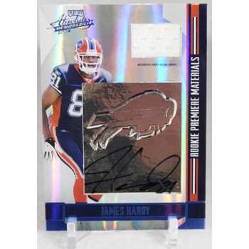 James Hardy Buffalo Bills Signed 2008 Playoff Absolute Memorabilia Card #273 /35