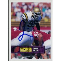 Jamir Miller UCLA Bruins 1994 Superior Rookies Autographed Card /4000 #29