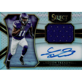Laquon Treadwell Minnesota Vikings Signed 2016 Panini Select Card #RM-LT 33/75