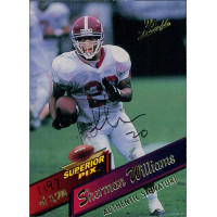 Sherman Williams Alabama Crimson Tide 1995 Superior Pix Autographs #59  /3500 Card