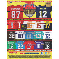 Tristar Hidden Treasures 2021 Game Day Greats Signed Jersey Football Box