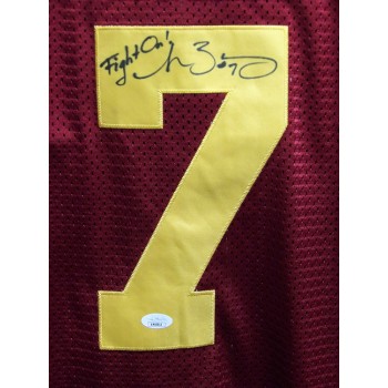 Matt Barkley Signed USC Trojans Nike Authentic Jersey JSA Authenticated