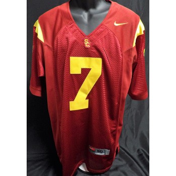 Matt Barkley Signed USC Trojans Nike Authentic Jersey JSA Authenticated