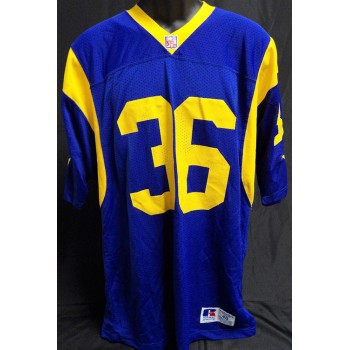 Jerome Bettis Signed Los Angeles Rams Russell Authentic Jersey JSA Authenticated
