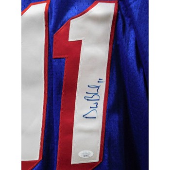 Drew Bledsoe New England Patriots Signed Authentic Jersey JSA Authenticated