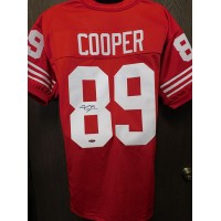 Earl Cooper San Francisco 49ers Signed Custom Jersey Tristar Auth Earl Cooper San Francisco 49ers Signed Custom Jersey Tristar Auth